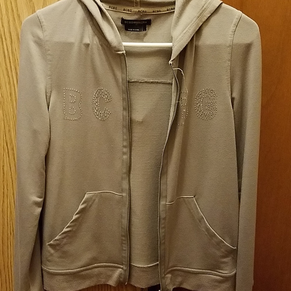 BCBG sweat zip